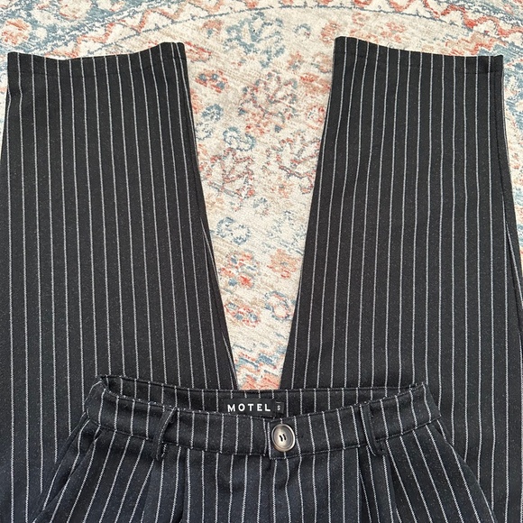 Motel Rocks Misha Wide Leg Trousers - Picture 6 of 9